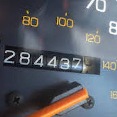 Image of Odometer approaching 300,000 miles