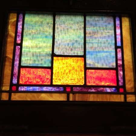 stained glass window